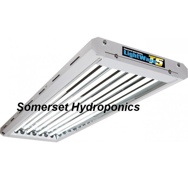 T5 LightWave 4ft x 4 lamp unit Fluorescent Grow Lights Somerset