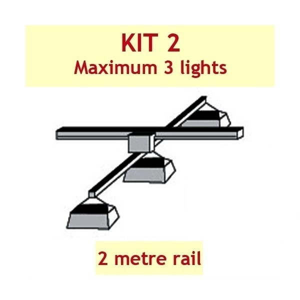 Images Jupiter 2 Grow Light Rail Kit 2 Grow Light Rails Somerset Hydroponics
