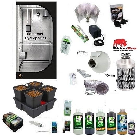 Wilma 4 Plant Dripper Grow Kit Hydroponic Soil Growing Kits