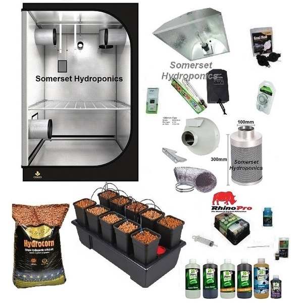 Wilma 10 Plant Dripper Grow Kit Hydroponic Soil Growing Kits